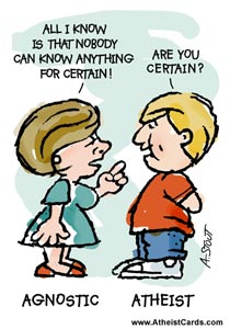 Agnostic Vs. Atheist