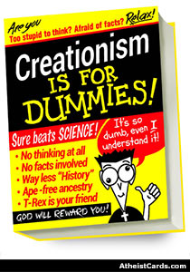 Creationism is For Dummies