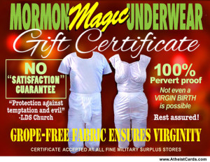 Mormon Magic Underwear