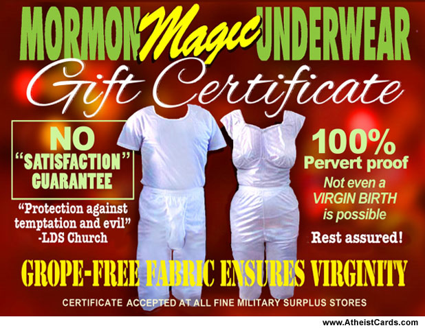 Mormon Magic Underwear